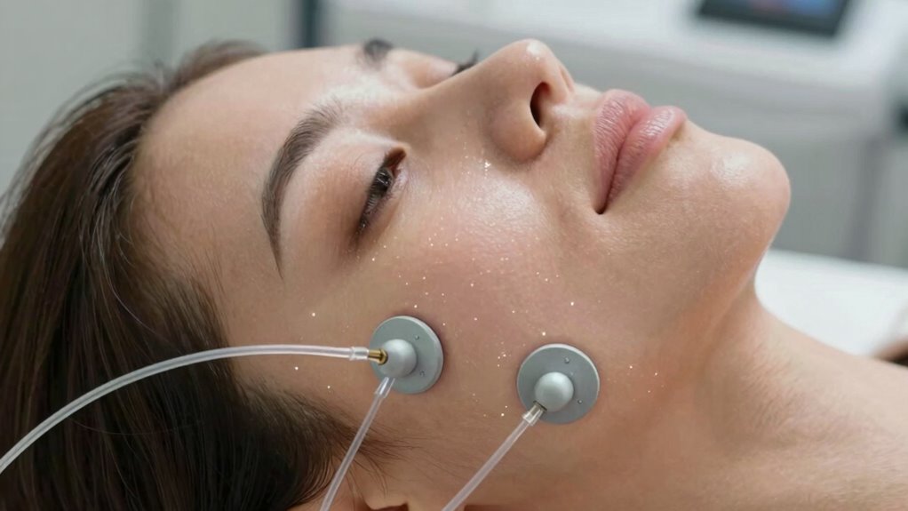 microcurrent stimulates nerve endings