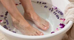 moisturizing foot soak additives