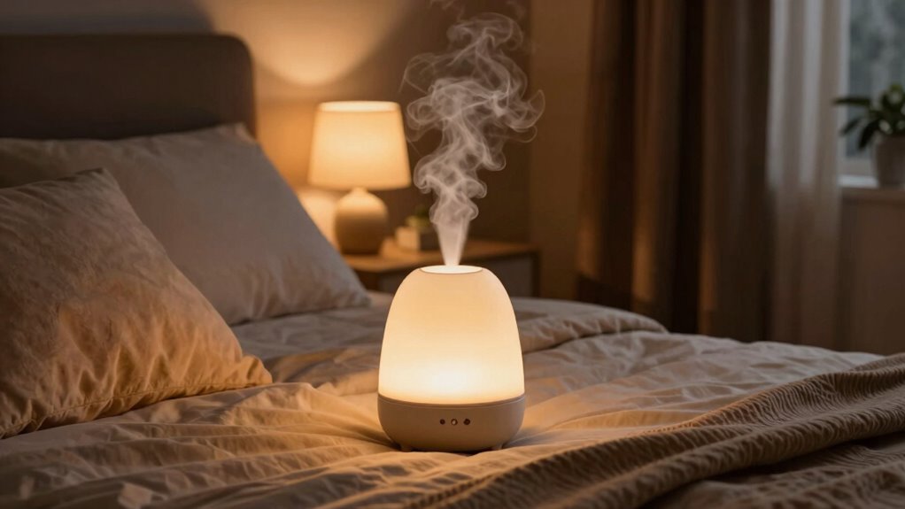nighttime diffuser mist settings