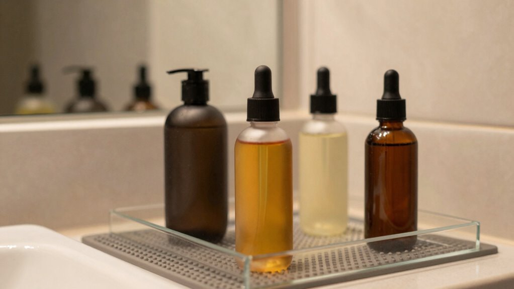 non slip bath oil safety