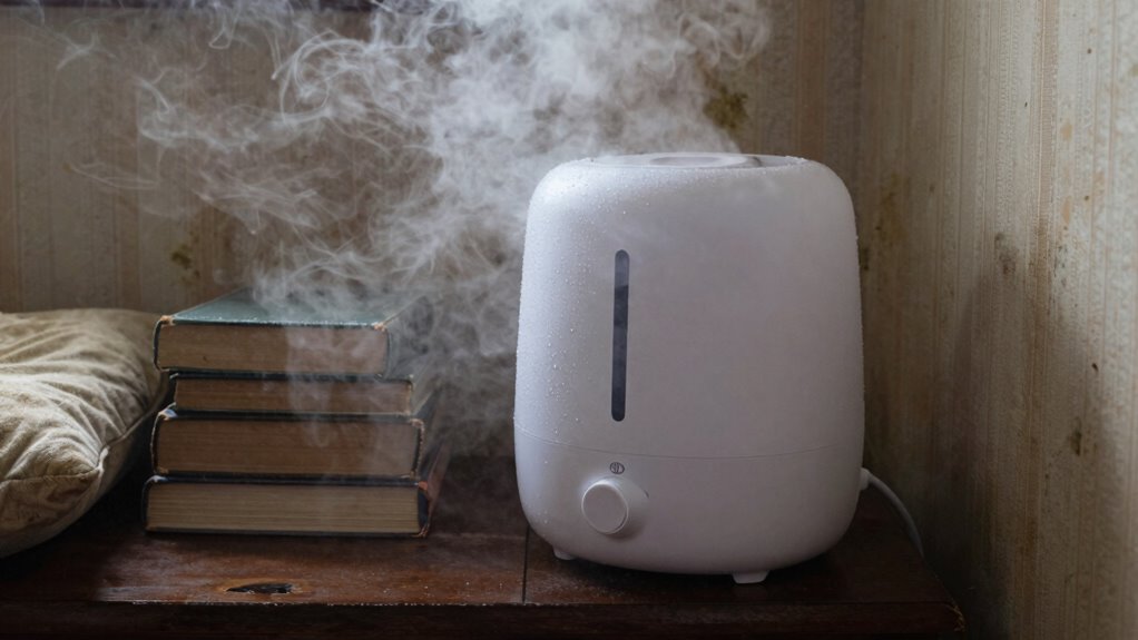 over humidification causes odors