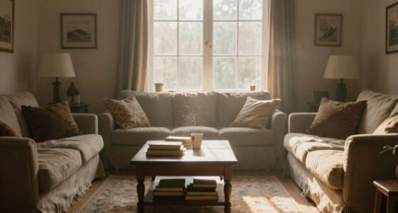 persistent dust residue accumulation