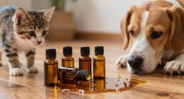 pet safe essential oil cleanup