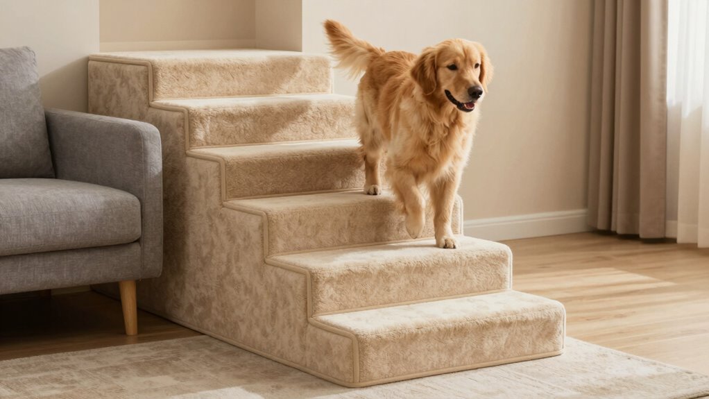 pet stairs size safety durability