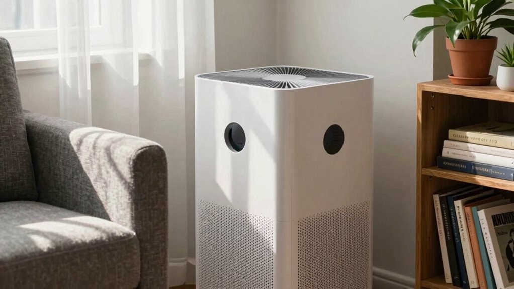 place purifier centrally properly