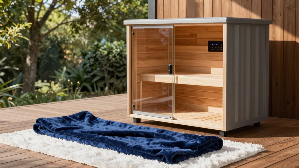 portable sauna vs blanket