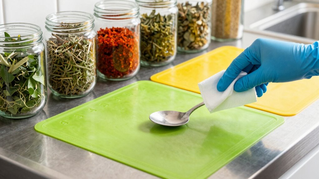 prevent cross contamination through hygiene