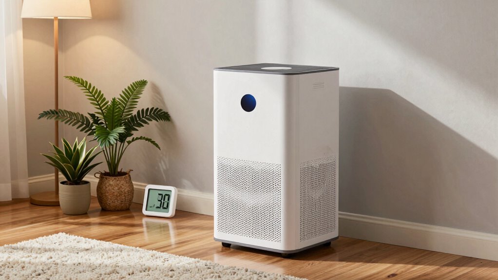 proper dehumidifier placement signs