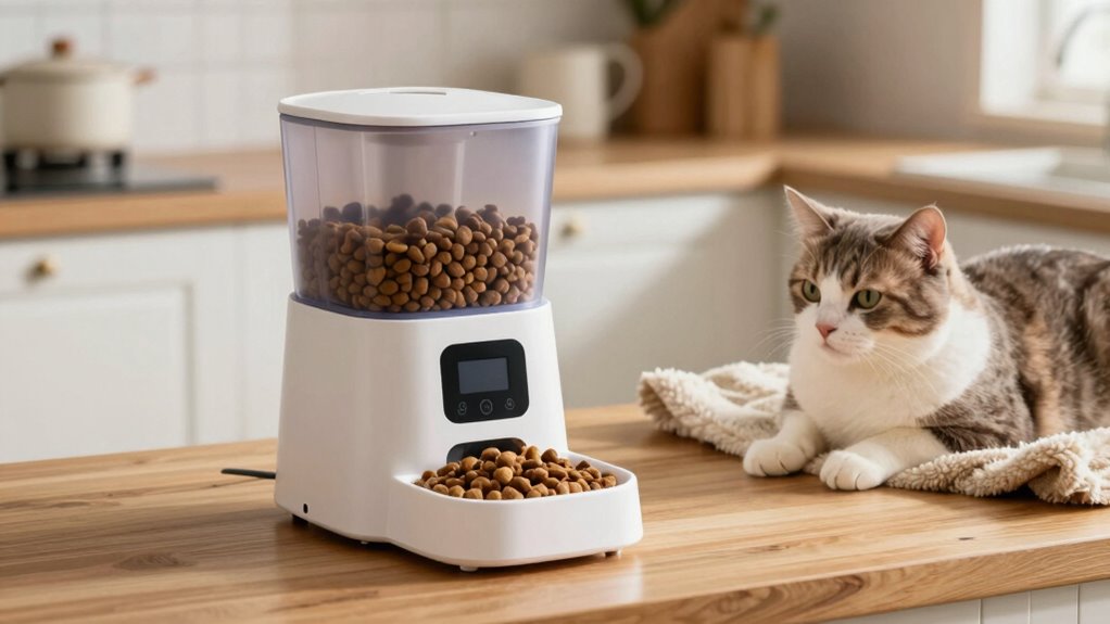 proper feeder placement reduces anxiety