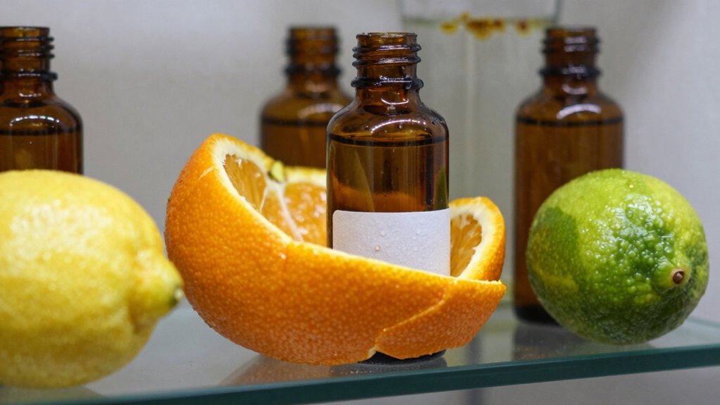 protect citrus oils from light