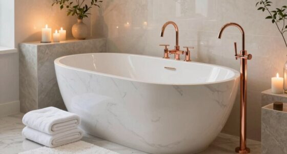 quick luxurious bathroom upgrade