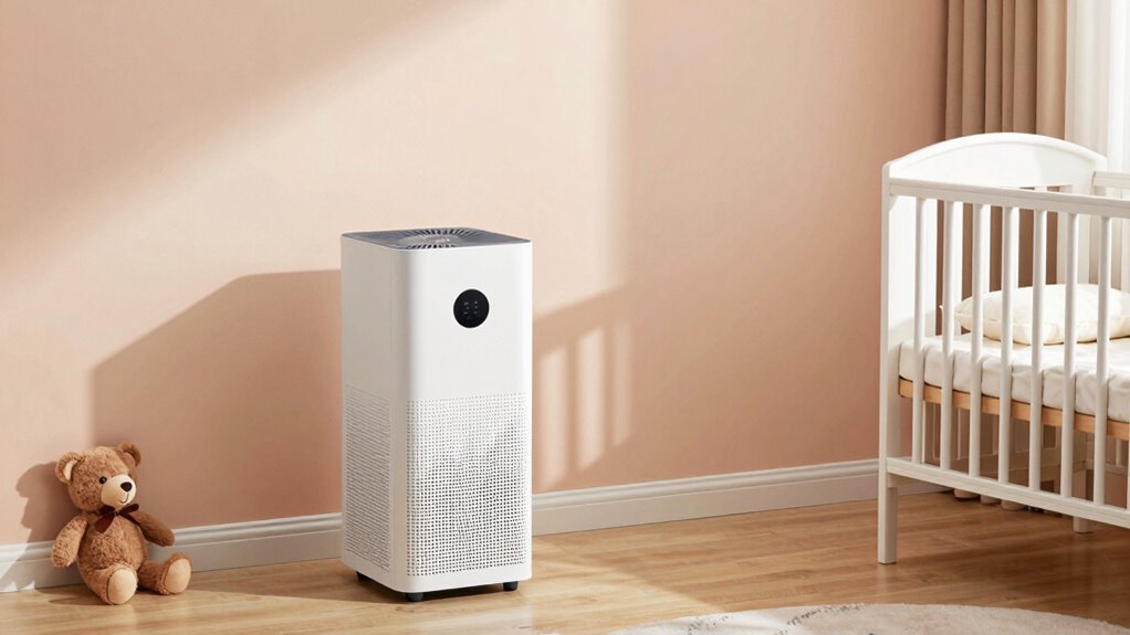 quiet effective nursery air purifier