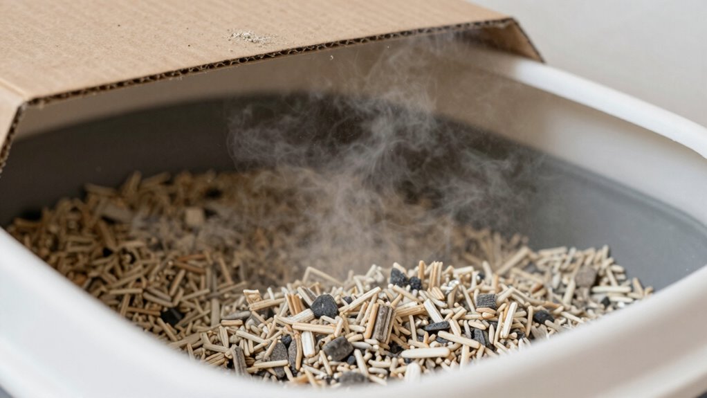 regular scooping and litter changing