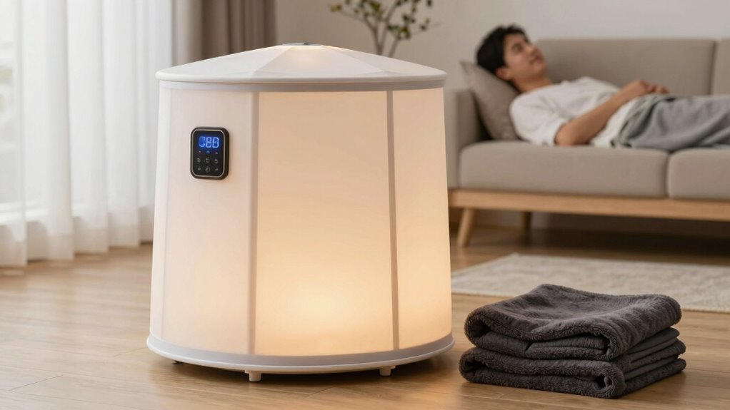 safe comfortable sauna use