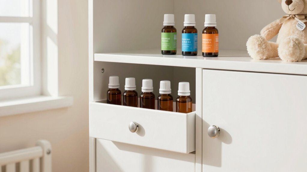 safe storage of aromatherapy