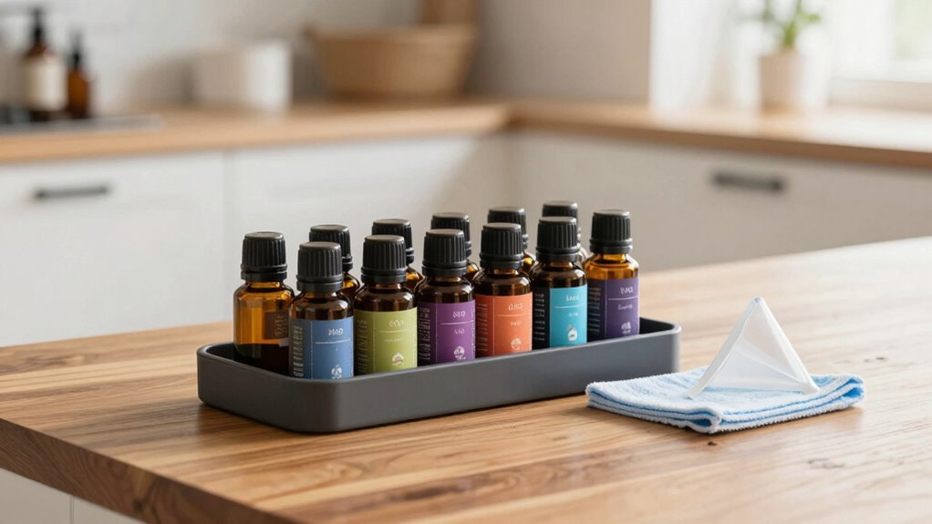 secure organized oil storage