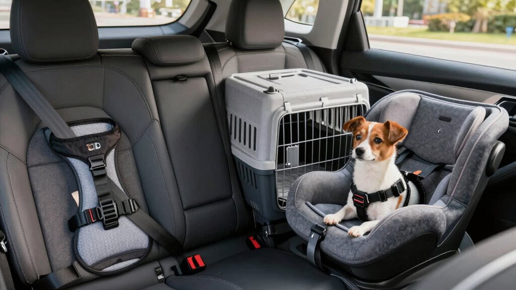 securely install dog restraints