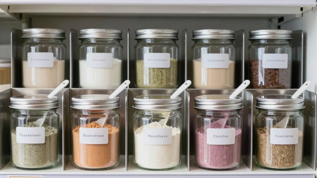 separate containers preserve blend purity