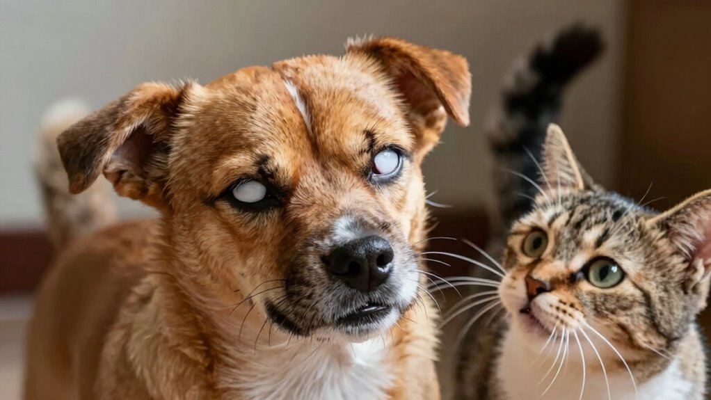 signs of pet disgust