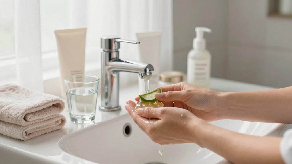 skin protection before and after