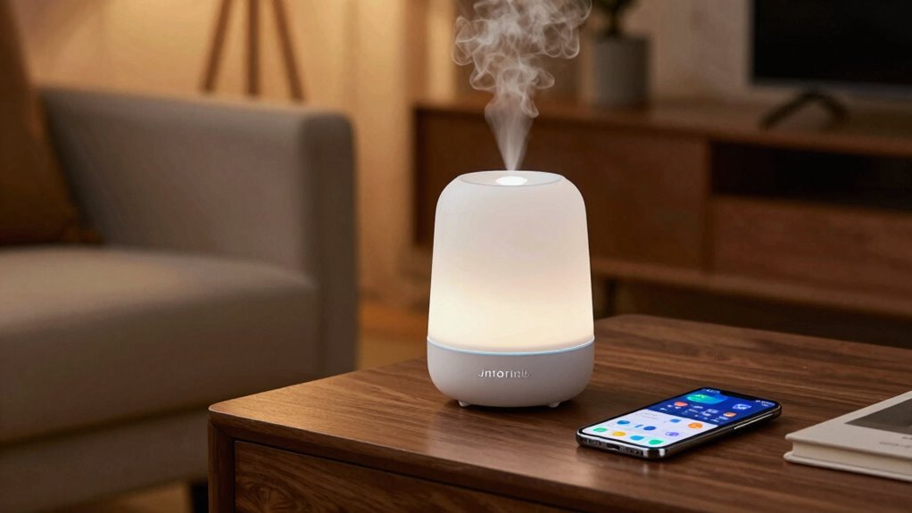 smart wifi diffuser features