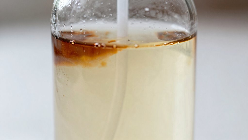 spray unevenness and scent change