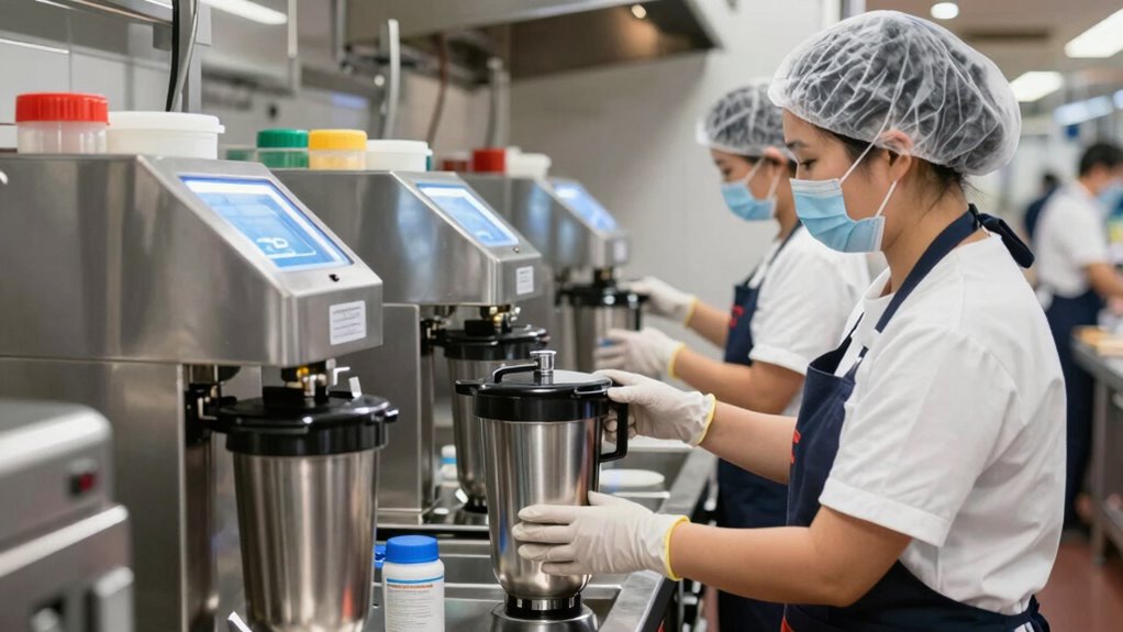 staff training on blend safety