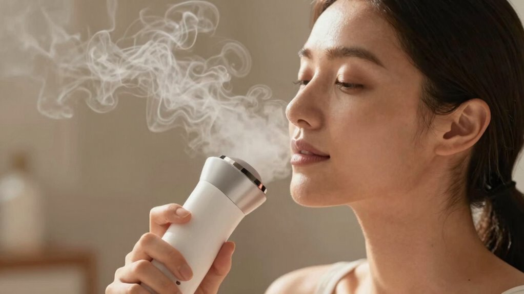 steam frequency for healthy skin