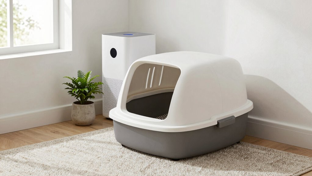 strategic litter box placement