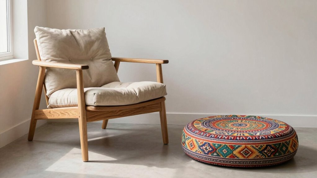 supportive ergonomic meditation seat