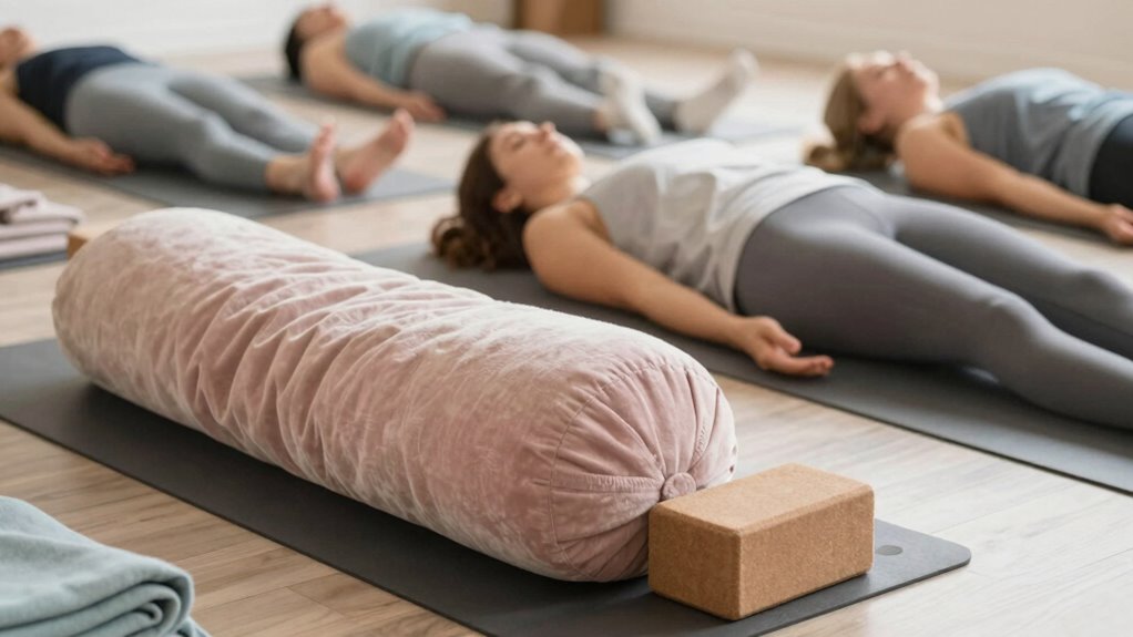 supportive yoga bolster techniques