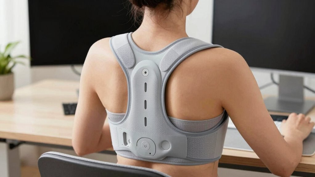 supports posture correction efforts