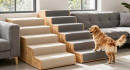 top couch pet stairs