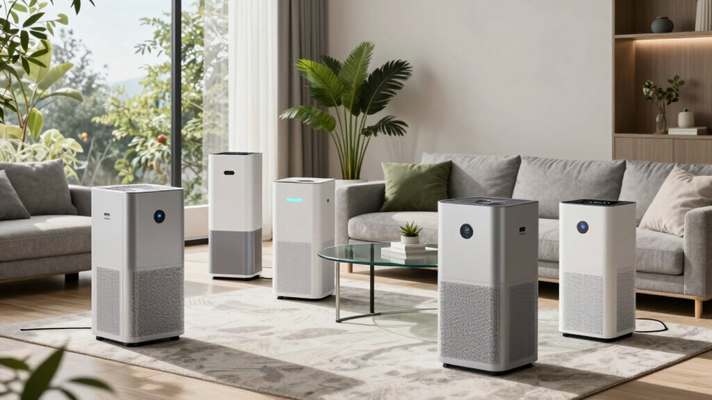 top open concept air purifiers