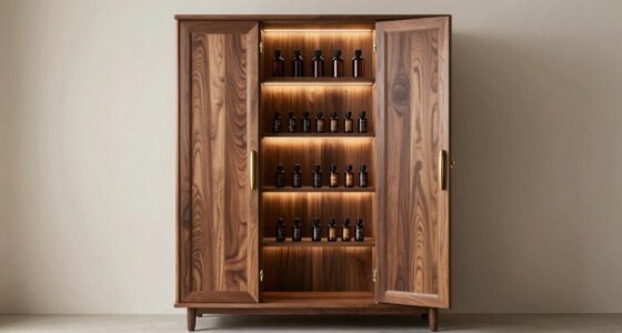 top premium oil storage armoire