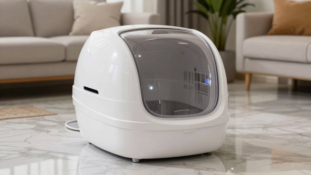 top self cleaning litter boxes