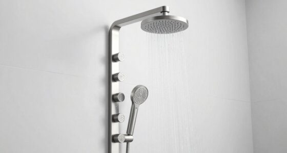 top shower panel systems