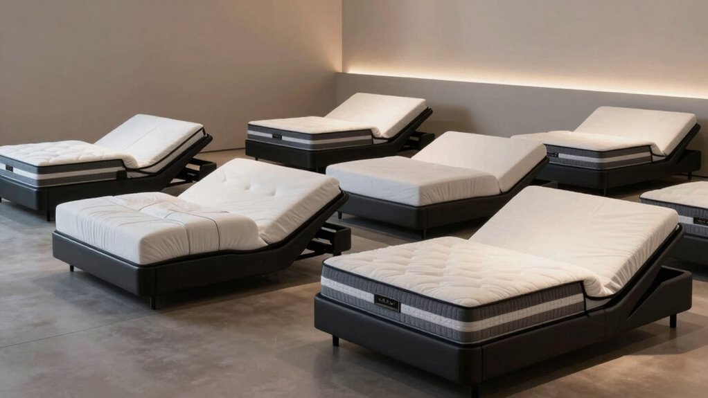top split king bed bases