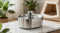top stainless steel cat fountains
