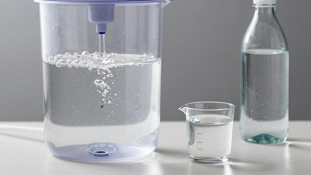 use distilled water regularly