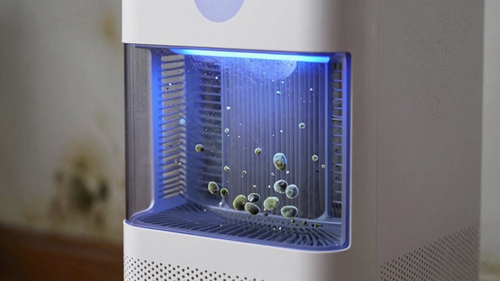 use hepa filters and moisture