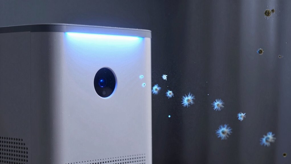 uv c kills mold spores