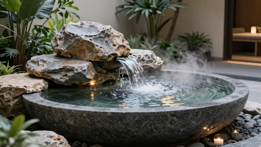 water sounds promote relaxation