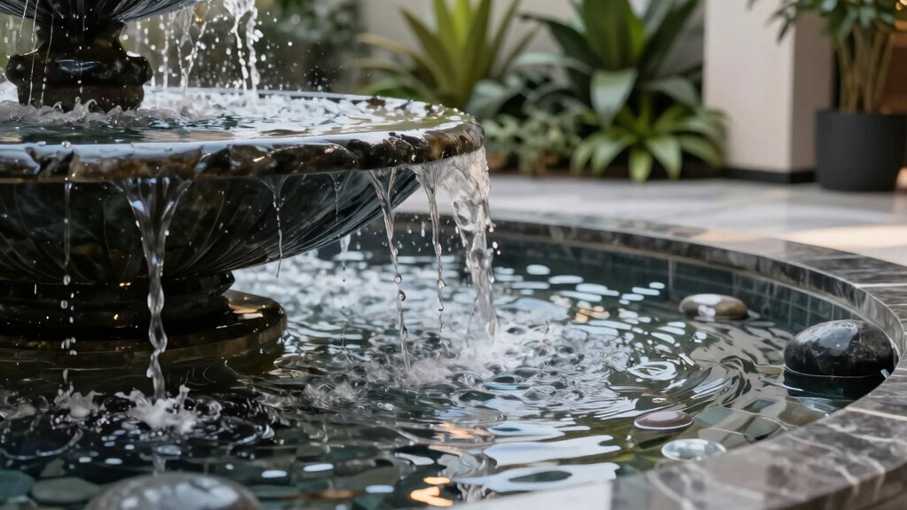 water sounds reduce stress