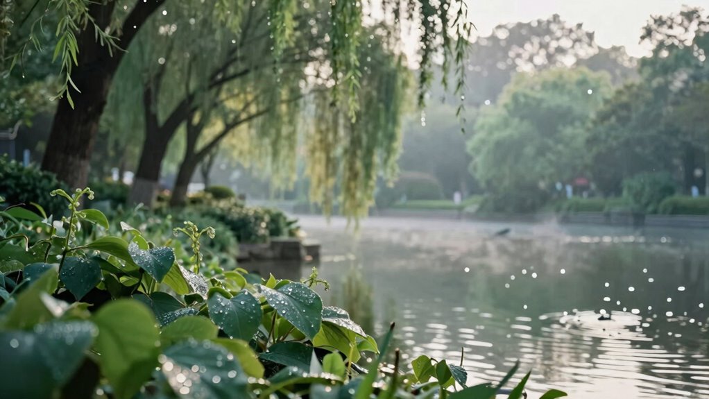 white noise or nature sounds