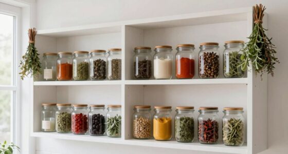 aroma enhances organized shelving