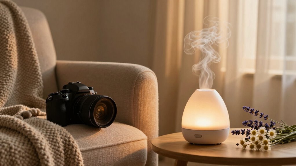 aromatherapy and breathing relaxation