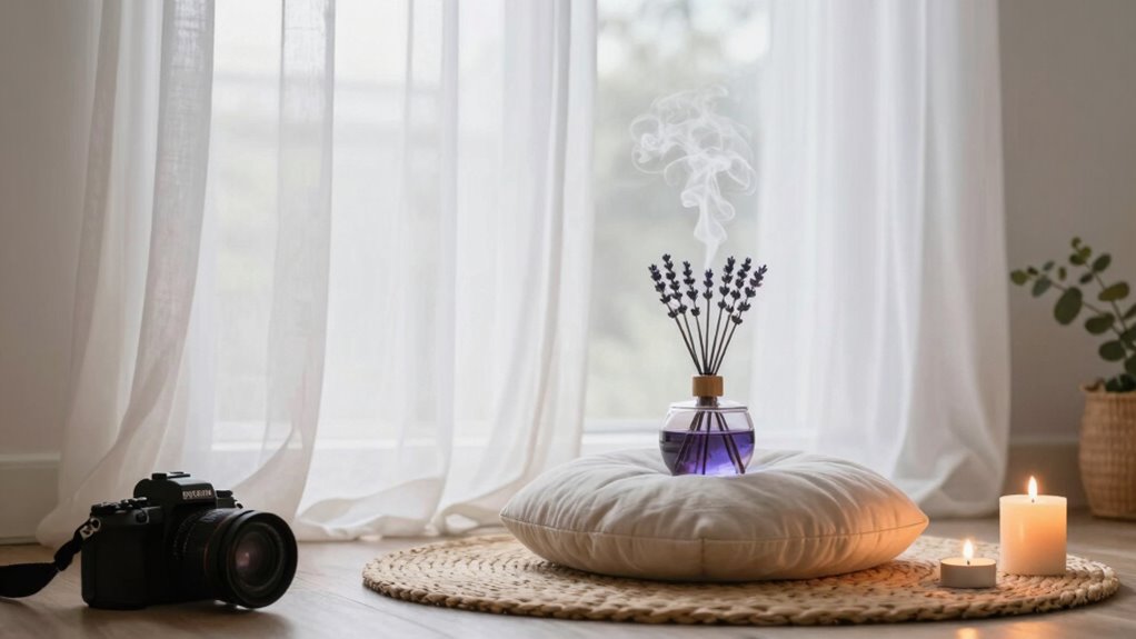 aromatherapy enhances meditation experience