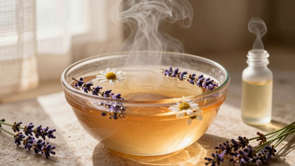 aromatherapy enhances relaxation ritual