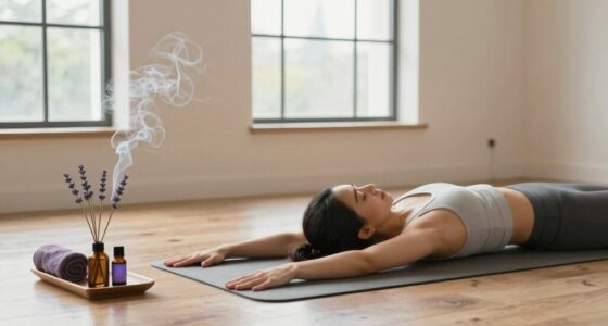 aromatherapy enhances stretching recovery